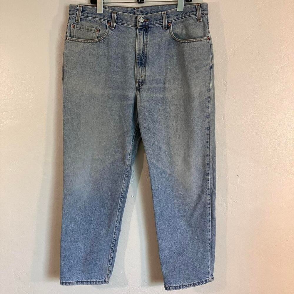 Vintage 90s Levi’s Jeans Light Wash 550 Denim‎ Baggy